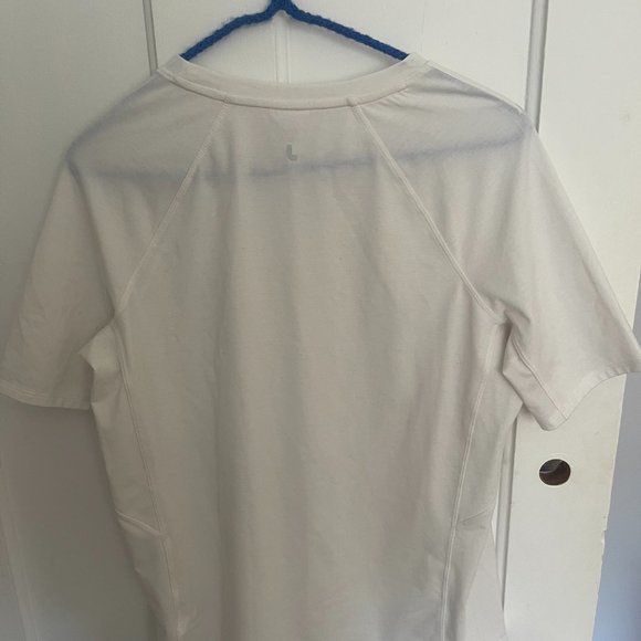 NWOT Lole Merino Wool Blend Drop Shoulder T-Shirt - Picture 2 of 5
